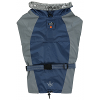 Obleček voděodolný pro psy BIVOUAK modrá 45cm Zolux