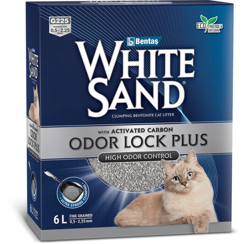Podestýlka White Sand 6 LT Odor Lock Plus