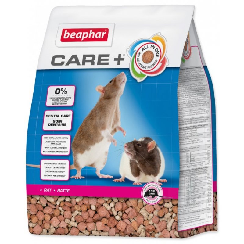 Beaphar Krmivo potkan Care + 1,5kg