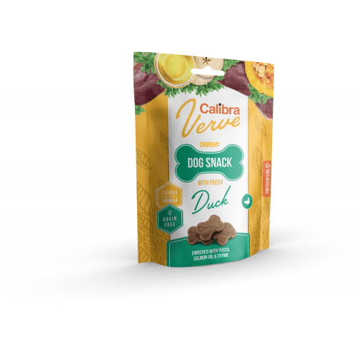 Calibra Dog Verve Crunchy Snack Fresh Duck 150g (min. odběr 8 ks)