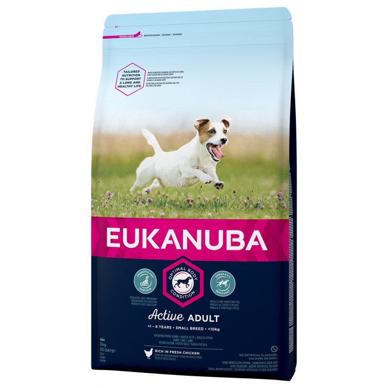 Eukanuba Dog Puppy&Junior Small 3kg