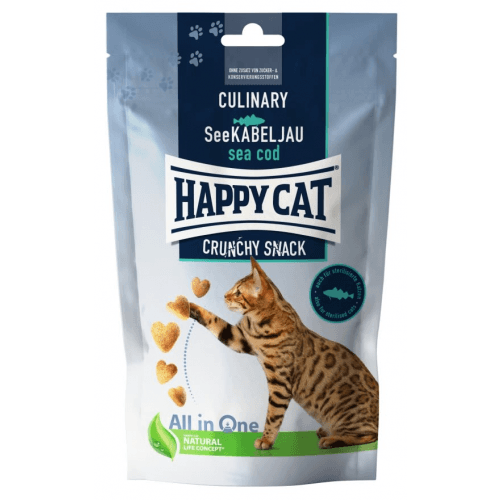 Happy Cat Crunchy Snack See-Kabeljau 70g