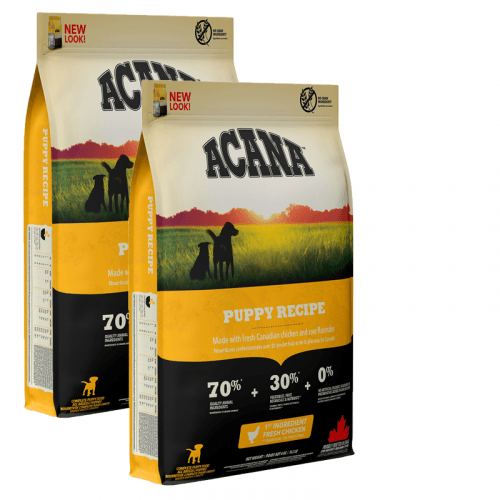 2x ACANA PUPPY RECIPE 11,4kg