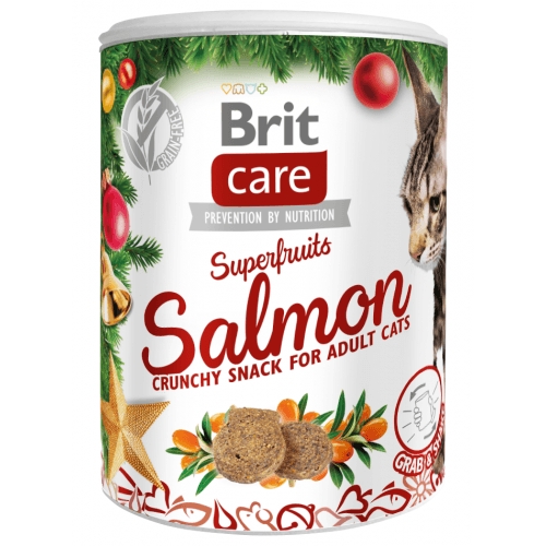Brit Care Cat Snack Superfruits Christmas 100g