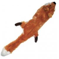Pískací hračka pro psy Liška 38cm Skinneeez