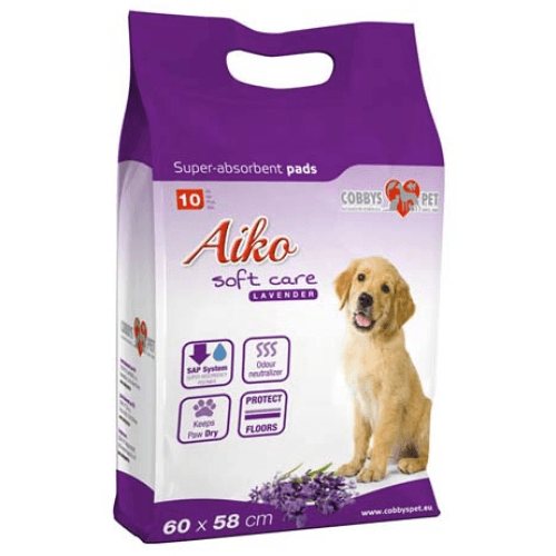Podložka pro psy Aiko Soft Care s levan. 60x60cm 10ks