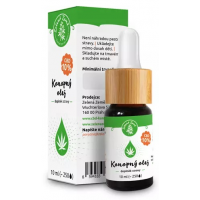 CBD Konopný olej 10%, 10ml