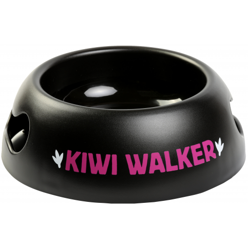 Miska plast pes BLACK 750ml růžová Kiwi Walker
