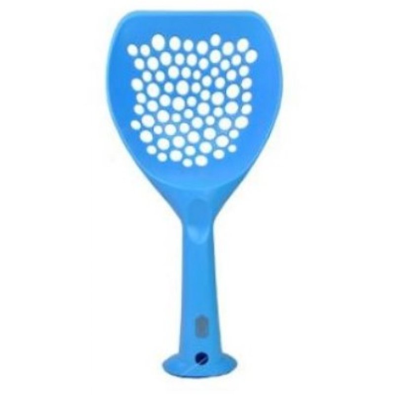 Lopatka na trus CATIT plast Modrá 33cm 1ks