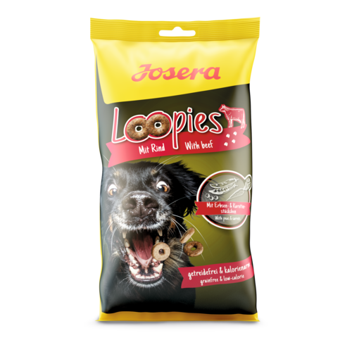 Josera Pochoutka Dog Loopies mit Rind 150g