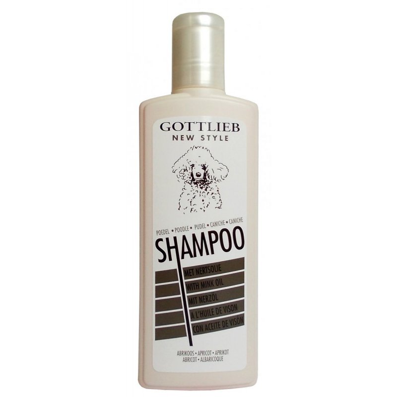 Gottlieb Pudel šampon 300ml - pro pudly aprikot s makadam.olej