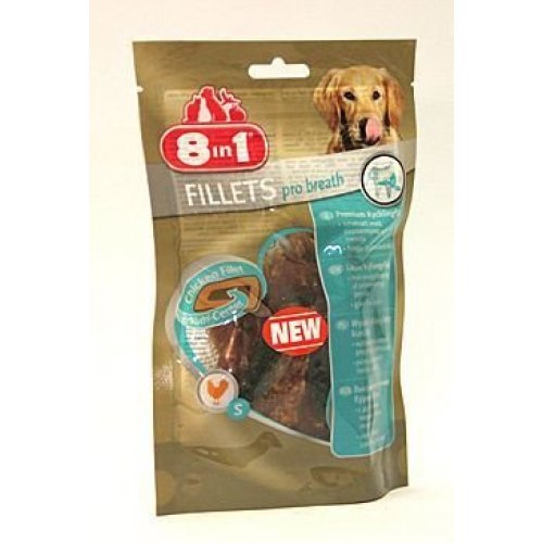 Pochoutka 8in1 Fillets pro dental S 80g (svěží dech)