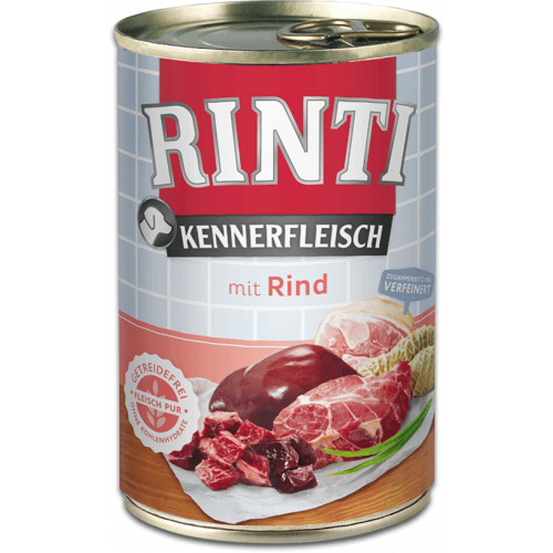 Rinti Dog Kennerfleisch konzerva hovězí 400g