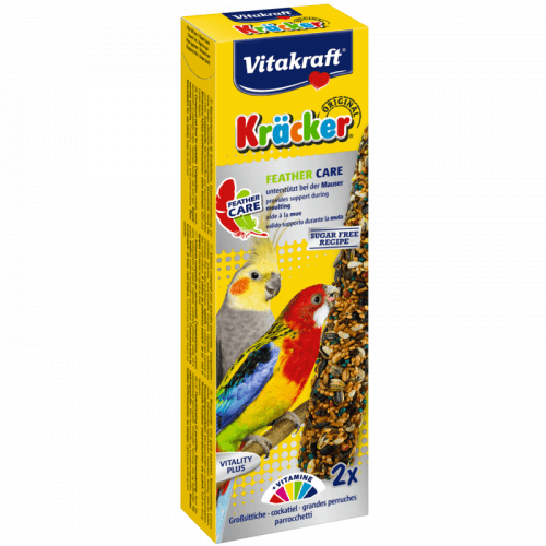 Vitakraft Bird Kräcker moulting korela / papoušek tyčinky 2ks