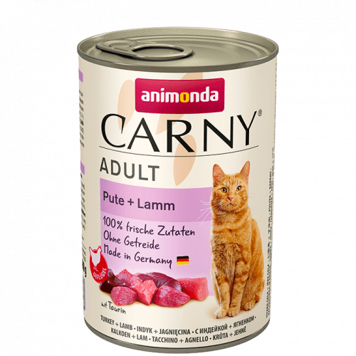 Animonda konzerva kočka Adult hovězí/jehněčí 400g