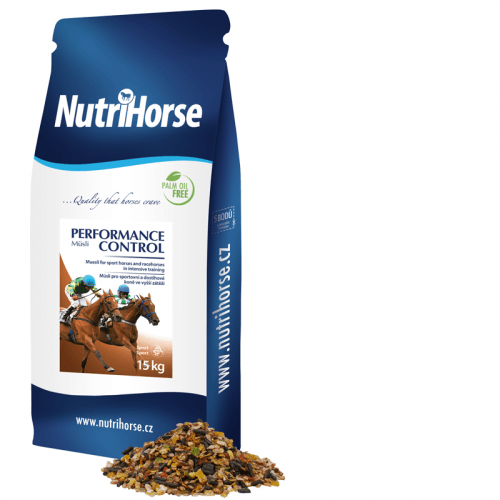 Nutri Horse Müsli Performance Control pro koně 15kg NEW