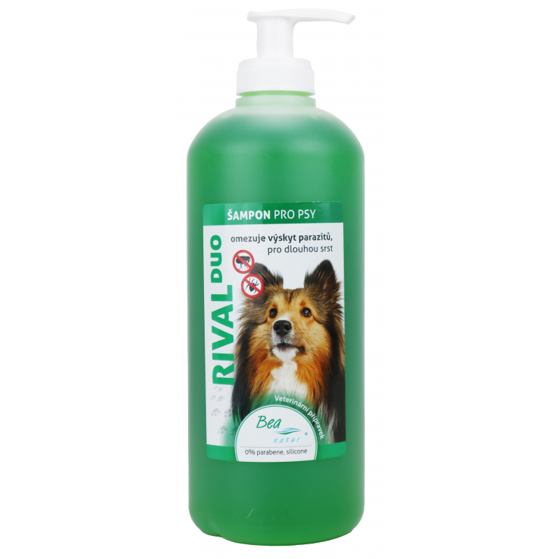Šampon Bea antip. Rival DUO pro psy, dlouhá srst 570ml
