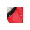 Červená vesta PALERMO s odepínací kapucí XS 27 cm