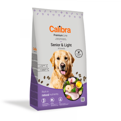 Calibra Dog Premium Line Senior & Light 3 kg NEW
