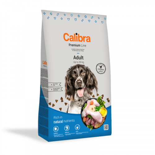 Calibra Dog Premium Line Adult 12 kg NEW