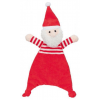 Vánoční plyšová šustící hračka SANTA, SOB, SNĚHULÁK 30 cm