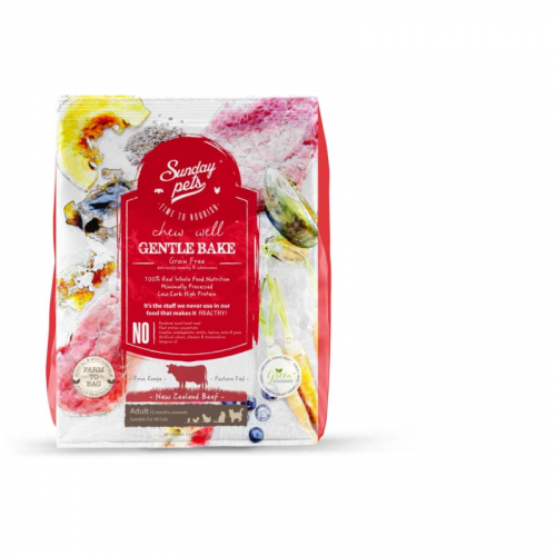 SUNDAY PETS - GENTLE BAKE BEEF FOR CATS 1,3 KG