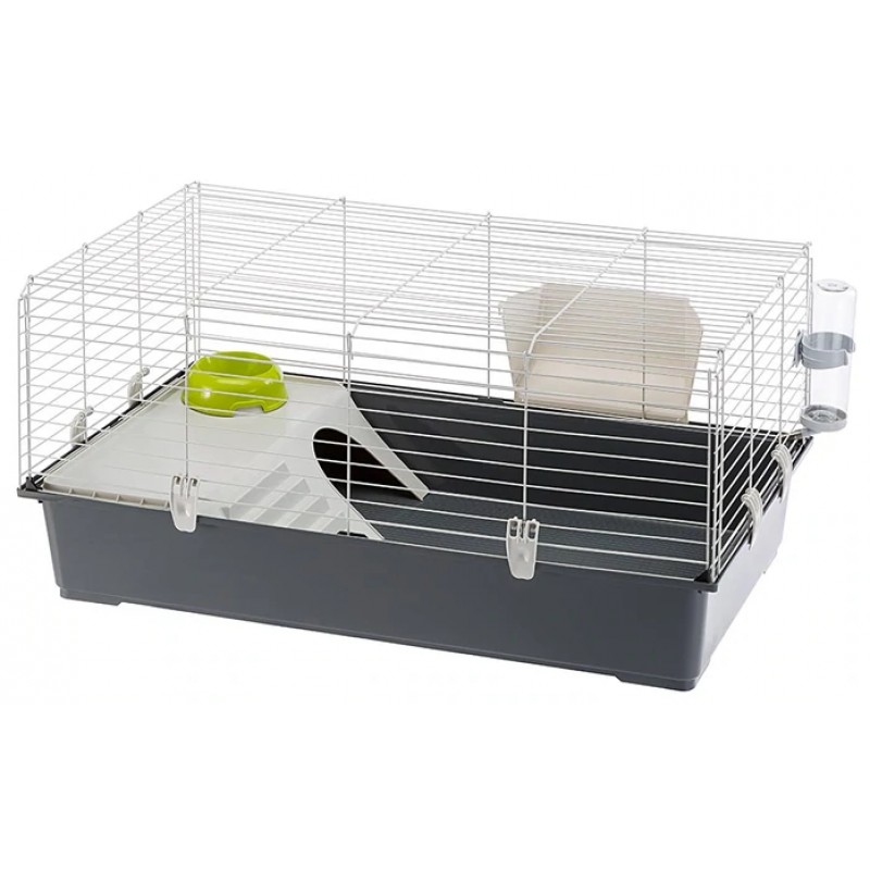 Klec RABBIT 100 s výbavou 95x57x46cm králík Ferplast