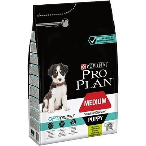 ProPlan Dog Puppy Medium Sensitive Digest jehněčí 3kg