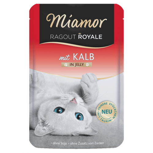 Miamor Cat Ragout kapsa Royale telecí v želé 100g