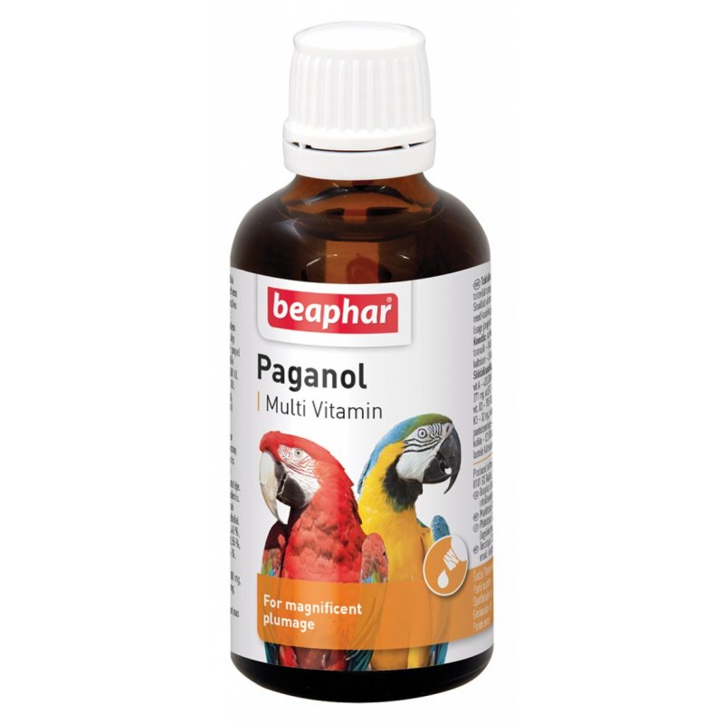 Beaphar vitam ptáci Paganol multi papoušek 50ml