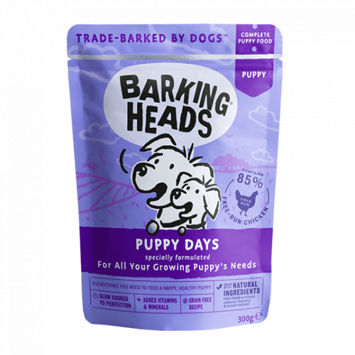 BARKING HEADS Puppy Days kapsička 300g (min. odběr 10 ks)