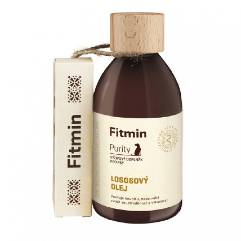Fitmin Purity Lososový olej doplněk pro psy 300 ml