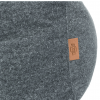 BE NORDIC péřový pelech, čtvercový s okrajem, 120 x 95 cm, šedá - DOPRODEJ
