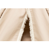Teepee BOHO s polštářem, 55 x 65 x 55 cm, bavlna, béžová