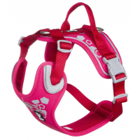 Postroj Hurtta Weekend Warrior rubínová 40-45cm