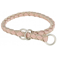 Obojek CAVO kulatý polostahovací, XS-S: 25-31 cm/ø 12 mm, tělová/písková