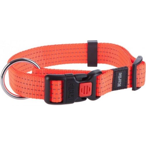 Obojek nylon ART Sportiv reflex 40-55/20 Oranžový Karlie