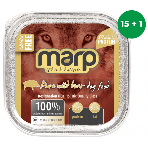 Marp Wild Boar vanička pro psy s divočákem 16x100g