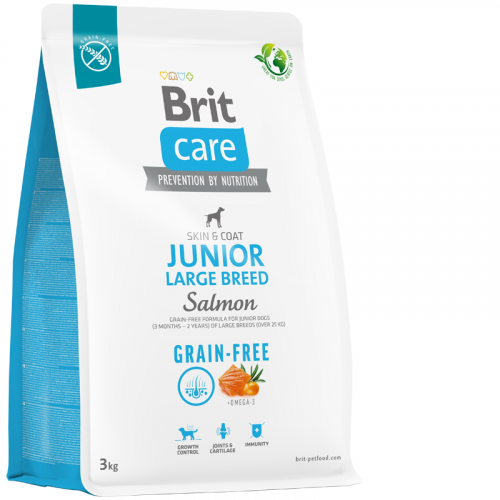 Brit Care Dog Grain-Free Junior Large Breed 3 kg NEW