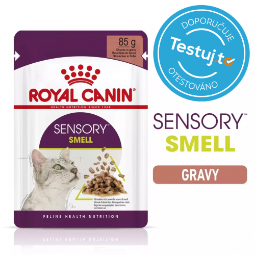 Royal Canin FHN Sensory Smell GRAVY kapsičky 12 x 85 g