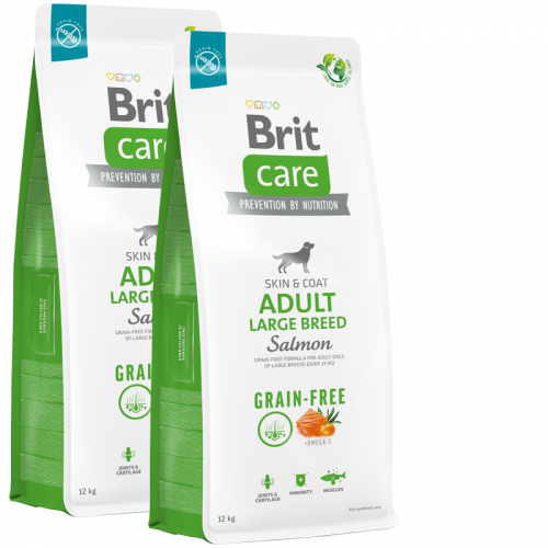 2 x Brit Care Dog Grain-Free Adult Large Breed 12 kg NEW