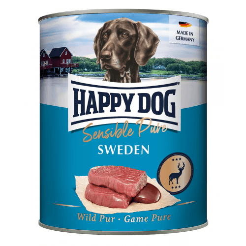 Happy Dog SENSIBLE Pure SWEDEN (100% zvěřina) 800 g