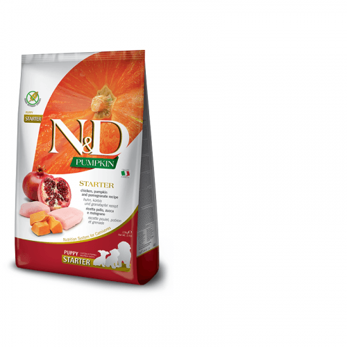 N&D Pumpkin DOG Puppy Starter Chicken&Pomegranate 800g