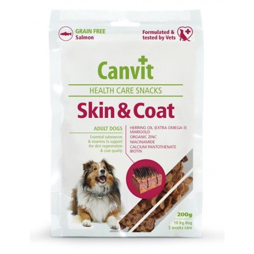 Canvit Snacks Skin & Coat 200g