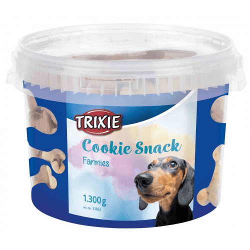 Cookie Snack Farmies v plastovém kyblíku 1300g
