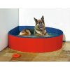 Červený skládací bazén pro psy Karlie 120x30cm