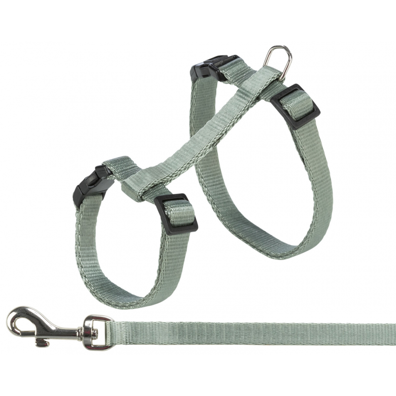 Postroj pro kočky s vodítkem, 27-45 cm/ 10 mm, 1,2 m, různé barvy