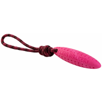 Hračka pes ZEPPELIN MINI plov. z TPR růžová Kiwi