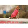 Obleček prošívaná bunda pro psy LONDON červená 40cm Zolux