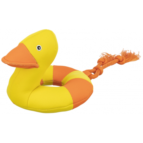 Aqua Toy plovoucí kachnička na laně, 20 x 36 cm, tkanina